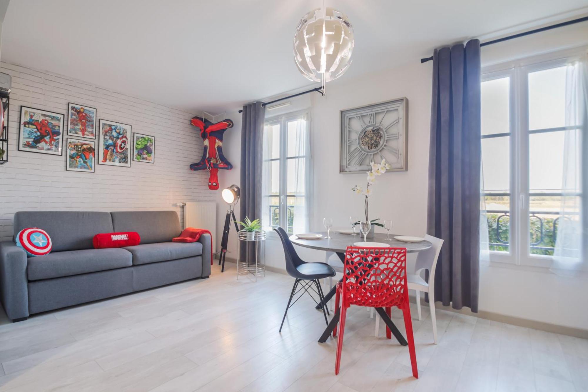 Air-Conditioned Apartment, Walking Distance To Disney - Disney Magical Homes, Paris Сери Екстериор снимка