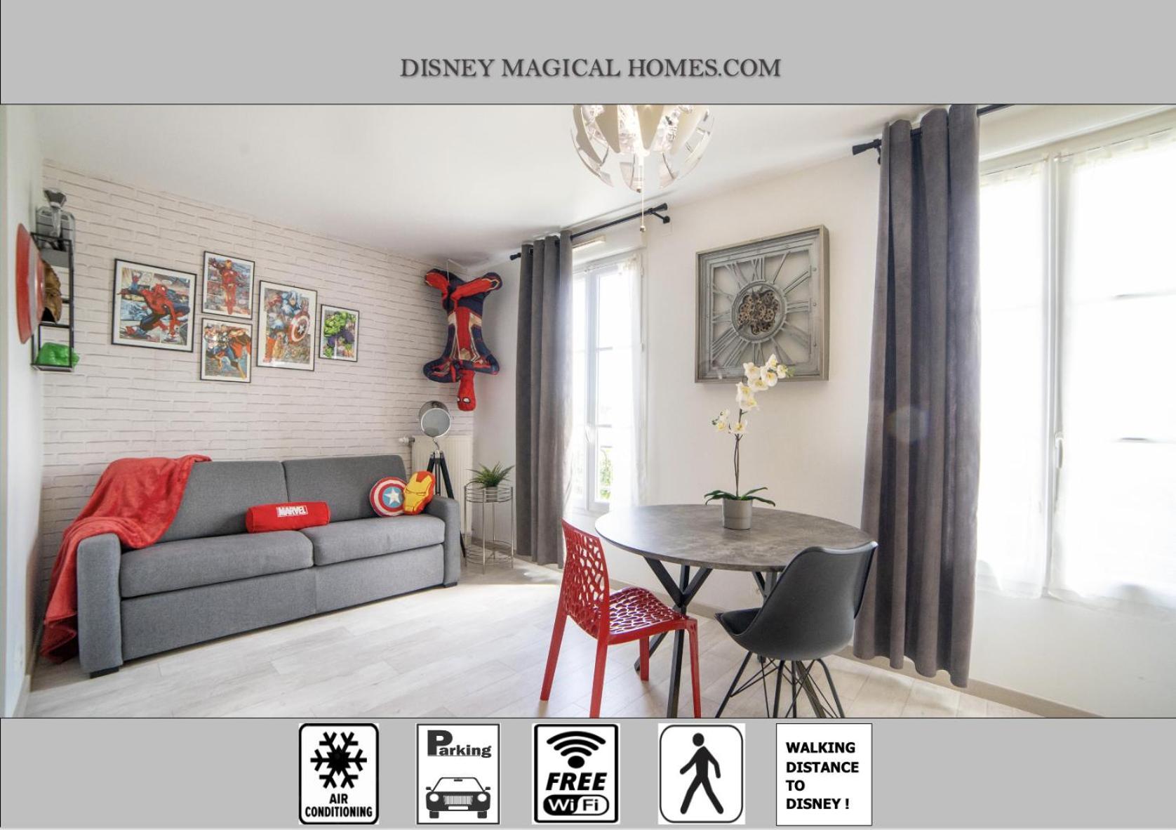 Air-Conditioned Apartment, Walking Distance To Disney - Disney Magical Homes, Paris Сери Екстериор снимка